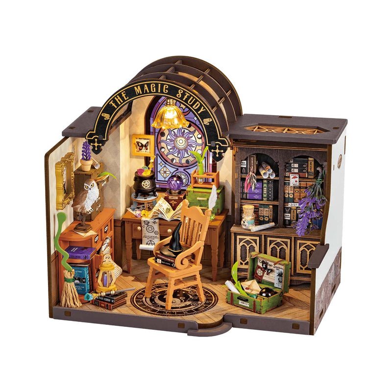 DIY Miniature House Kit: The Magical Study - Tales for Tadpoles