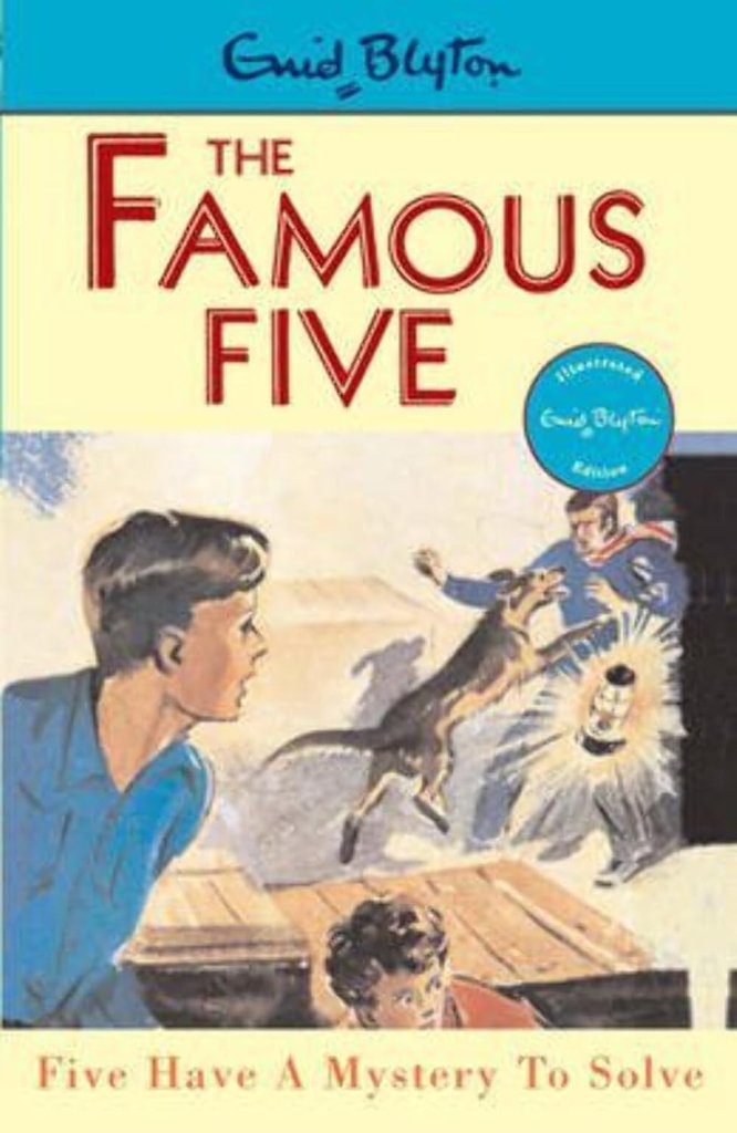 Enid Blyton: Famous Five - Five Have a Mystery to Solve, illustrated by Eileen A. Soper - Tales for Tadpoles