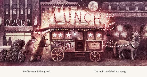 Eric Fan: Night Lunch , illustrated by Dena Seiferling - Tales for Tadpoles