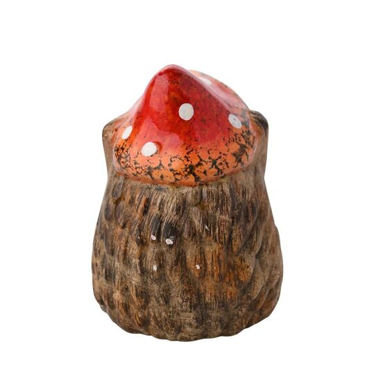 Figurine: Hedgehog in a Toadstool Hat - Small - Tales for Tadpoles