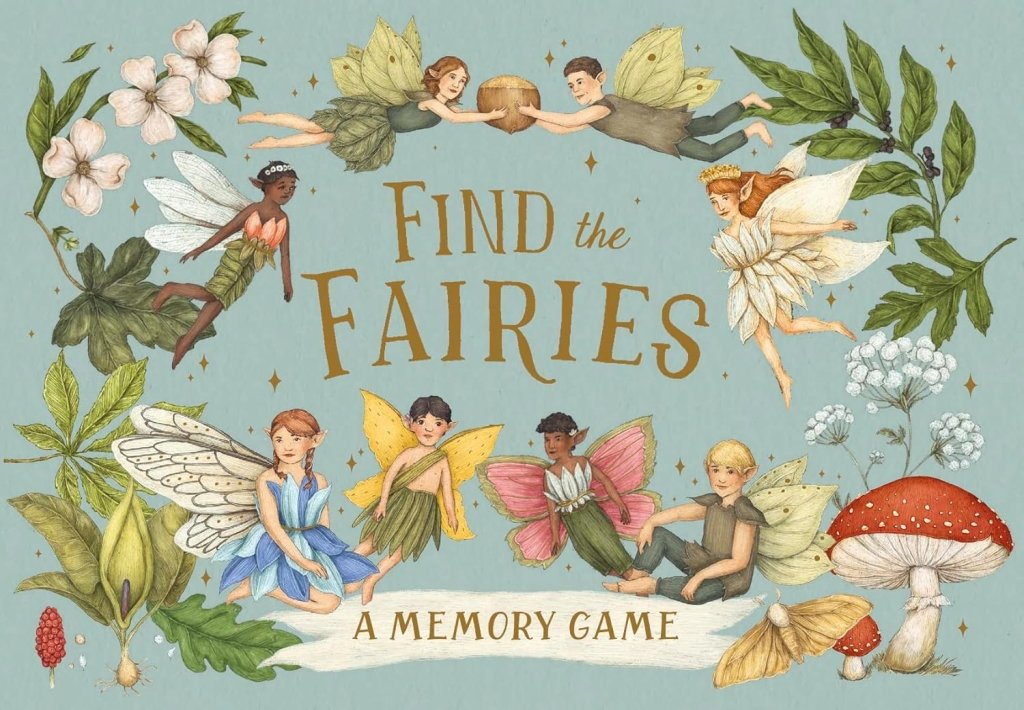 Find the Fairies: A Memory Game, illustrated by Jessica Roux - Tales for Tadpoles