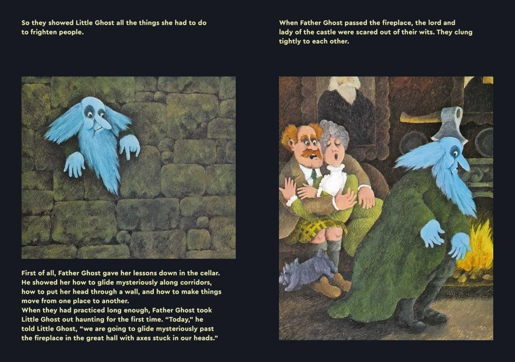 Franz Hohler: The Little Scottish Ghost, illustrated by Werner Maurer - Tales for Tadpoles