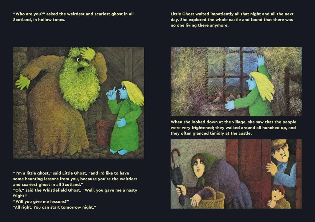 Franz Hohler: The Little Scottish Ghost, illustrated by Werner Maurer - Tales for Tadpoles