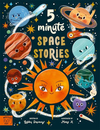 Gabby Dawnay: 5 Minute Space Stories, illustrated by Mona K - Tales for Tadpoles