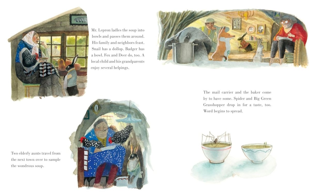 Giovanna Zoboli: Mr Lepron's Mystery Soup, illustrated by Mariachiara Di Giorgio - Tales for Tadpoles