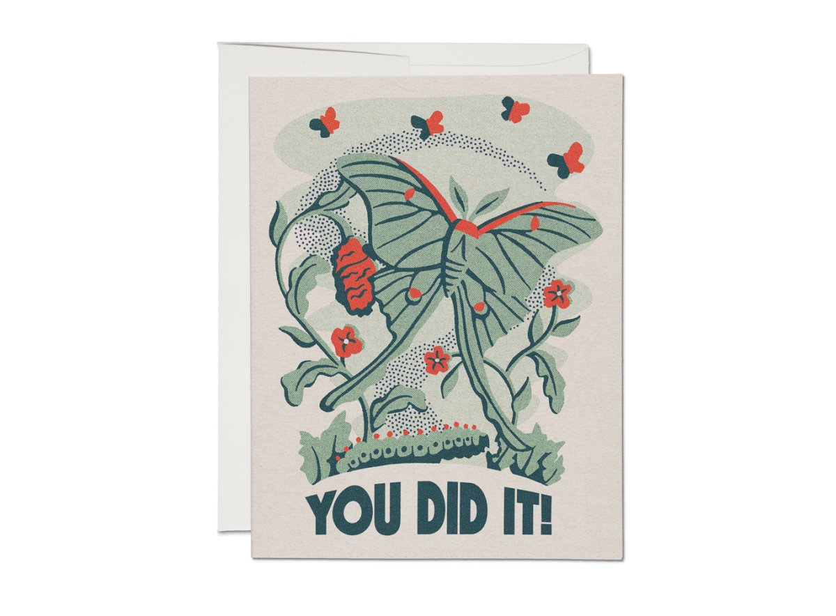 Greeting Card: Caroline Clark - You Did It! - Tales for Tadpoles