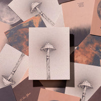 Greeting Card: Daren Thomas Magee - Shroom - Tales for Tadpoles