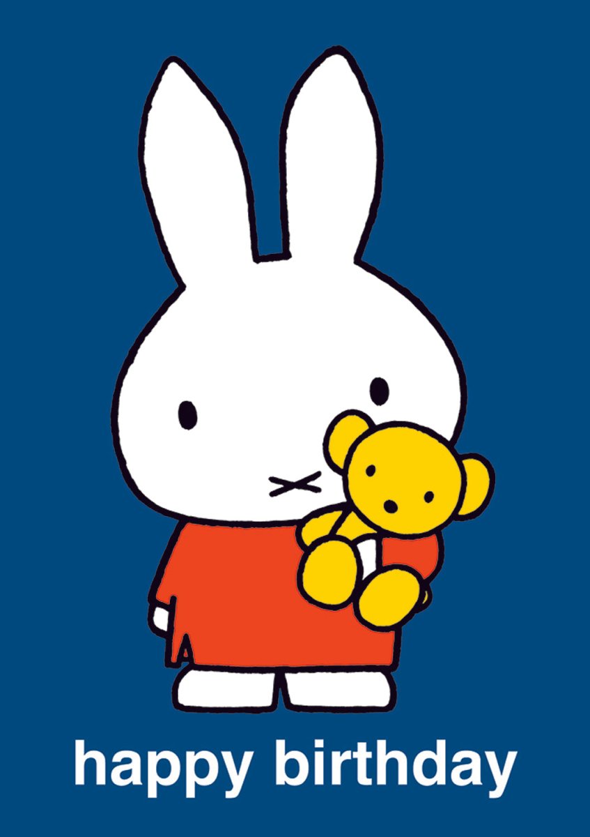 Greeting Card: Miffy - Happy Birthday Teddy - Tales for Tadpoles