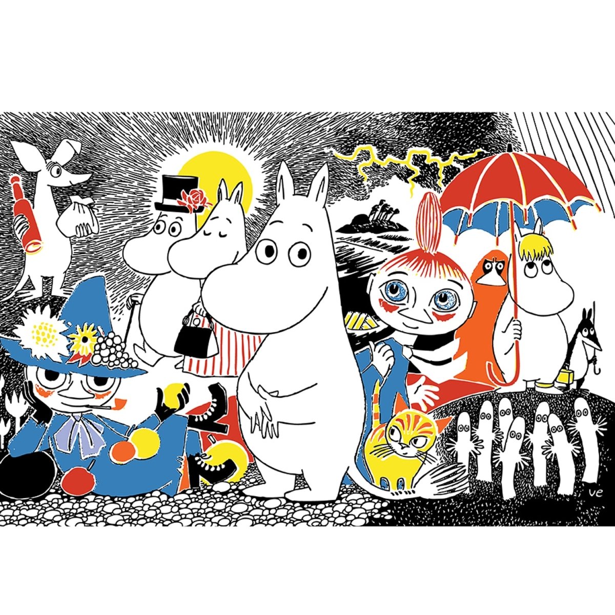 Greeting Card: Moomin - Everyone - Tales for Tadpoles