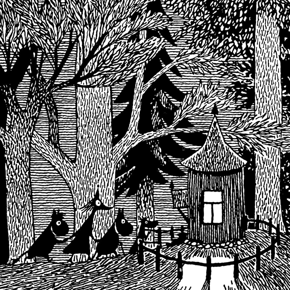 Greeting Card: Moomin - Hut - Tales for Tadpoles
