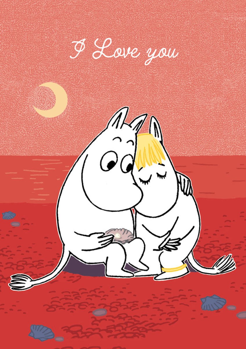 Greeting Card: Moomin - I Love You - Tales for Tadpoles
