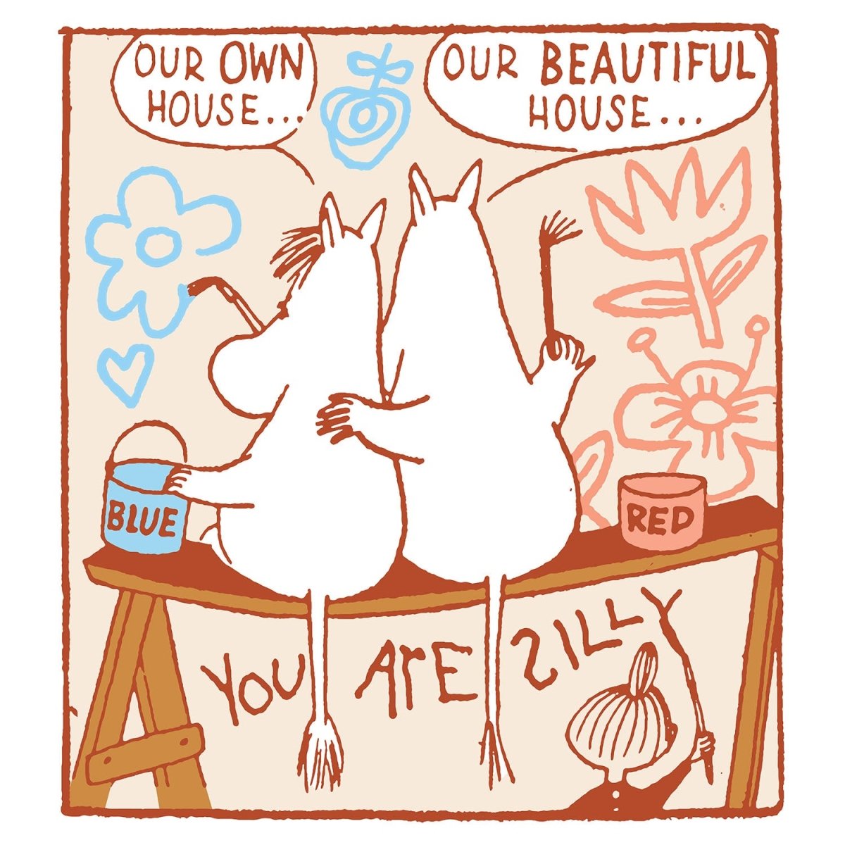 Greeting Card: Moomin - New House - Tales for Tadpoles