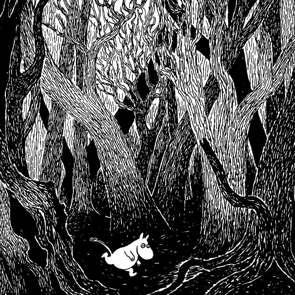 Greeting Card: Moomin - Running - Tales for Tadpoles