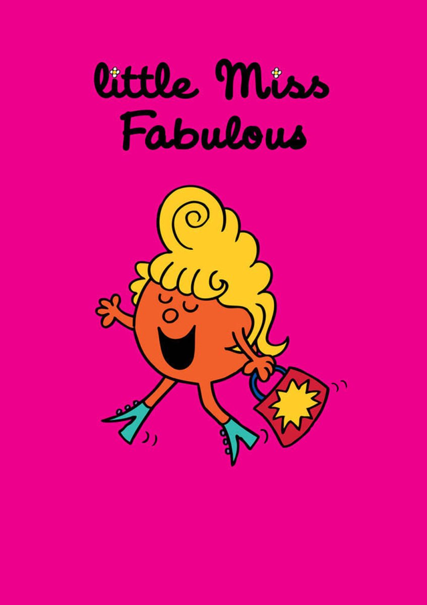Greeting Card: Mr. Men and Little Miss - Little Miss Fabulous - Tales for Tadpoles