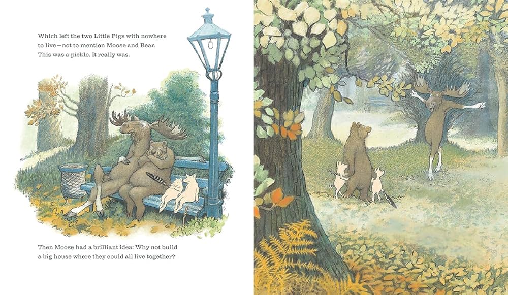 House in the Woods, illustrated by Inga Moore - Tales for Tadpoles