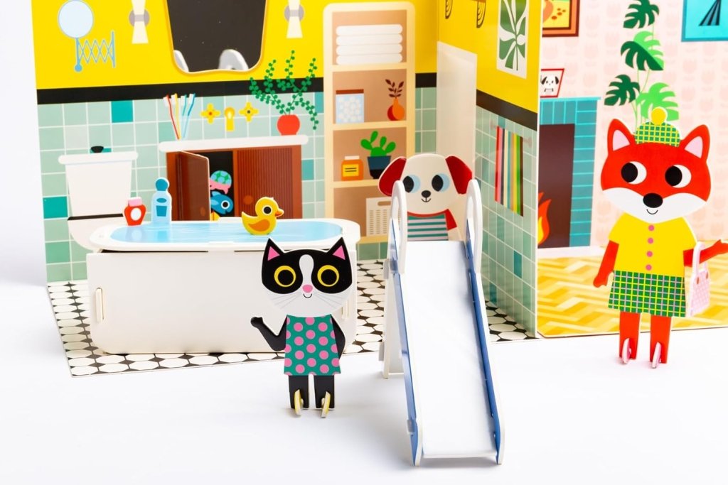 Ingela P. Arrhenius: Fold Out and Play Doll's House - Tales for Tadpoles