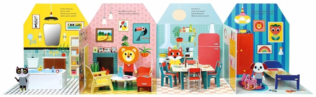 Ingela P. Arrhenius: Fold Out and Play Doll's House - Tales for Tadpoles