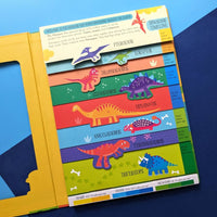 Jayne Schofield: Learning Layer Board Book, Dinosaur - Tales for Tadpoles
