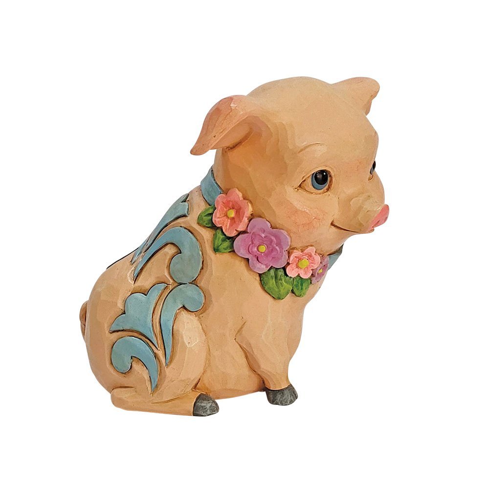 Jim Shore: Mini Pig Figurine - Tales for Tadpoles
