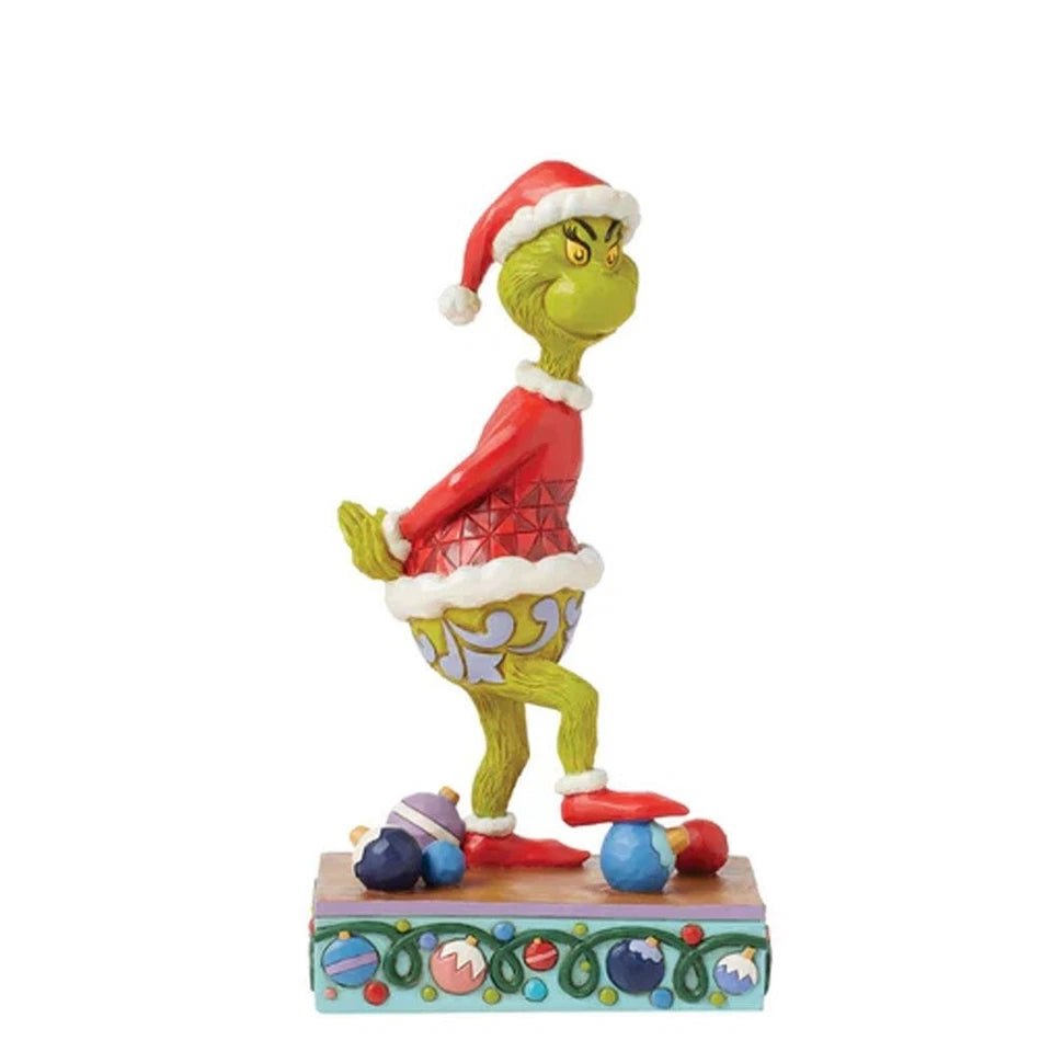 Jim Shore: The Grinch Stepping on Ornament - Tales for Tadpoles