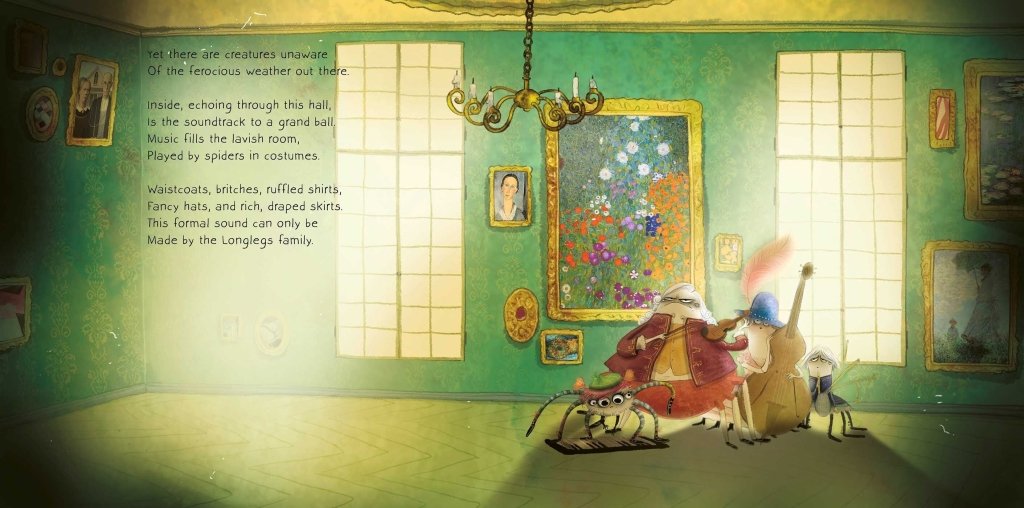 Kai Luftner: Lizzy Longlegs, illustrated by Wiebke Rauers - Tales for Tadpoles