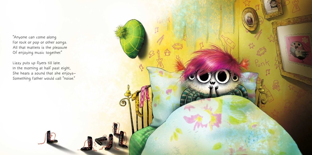 Kai Luftner: Lizzy Longlegs, illustrated by Wiebke Rauers - Tales for Tadpoles