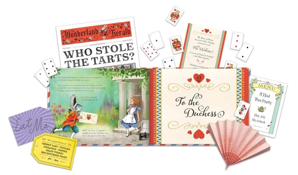 Lewis Carroll (inspired by): Letters from Wonderland, illustrated by Filippa Widlund - Tales for Tadpoles