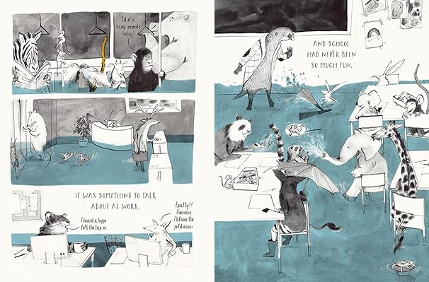 Mariajo Ilustrajo: Flooded - Tales for Tadpoles