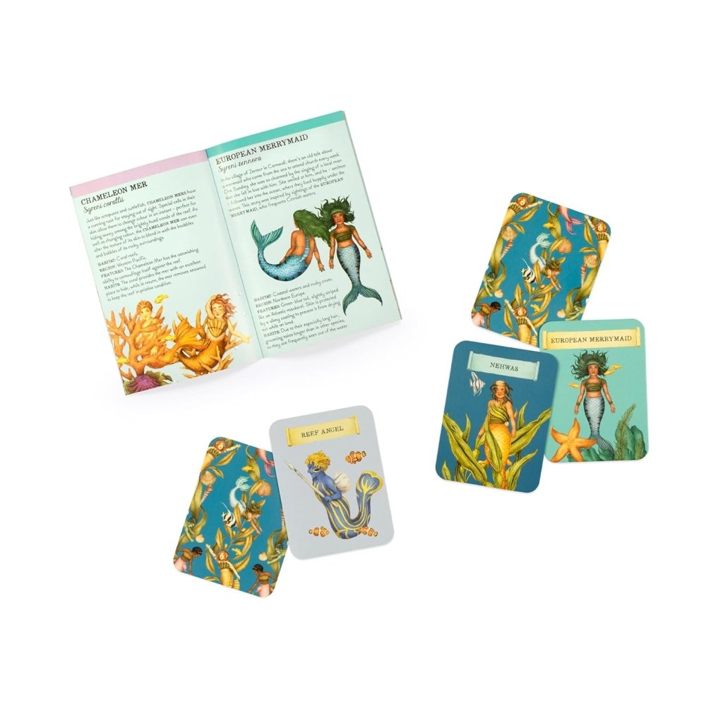 Match the Mermaids: A Memory Game, illustrated by Jessica Roux - Tales for Tadpoles