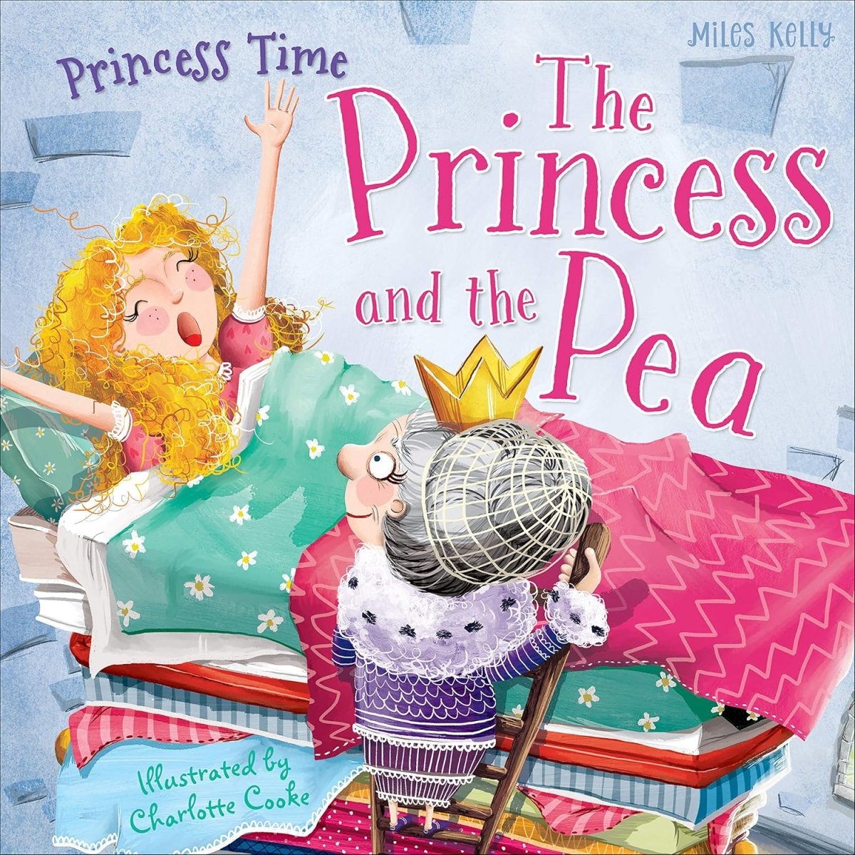 Miles Kelly: The Princess and the Pea, illustrated by Charlotte Cooke (Second - Hand) - Tales for Tadpoles