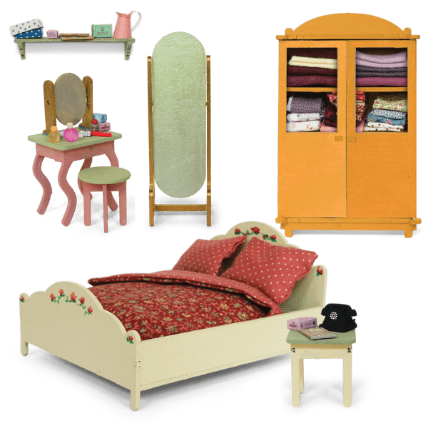 Mouse Mansion: Bedroom Furniture Kit - Tales for Tadpoles