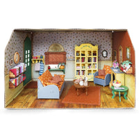 Mouse Mansion: Cardboard Room - Living Room - Tales for Tadpoles