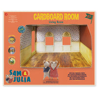 Mouse Mansion: Cardboard Room - Living Room - Tales for Tadpoles