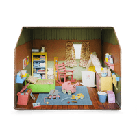 Mouse Mansion: Cardboard Room - Nursery - Tales for Tadpoles