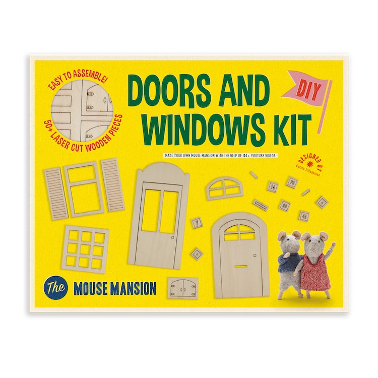 Mouse Mansion: Doors and Windows Kit - Tales for Tadpoles