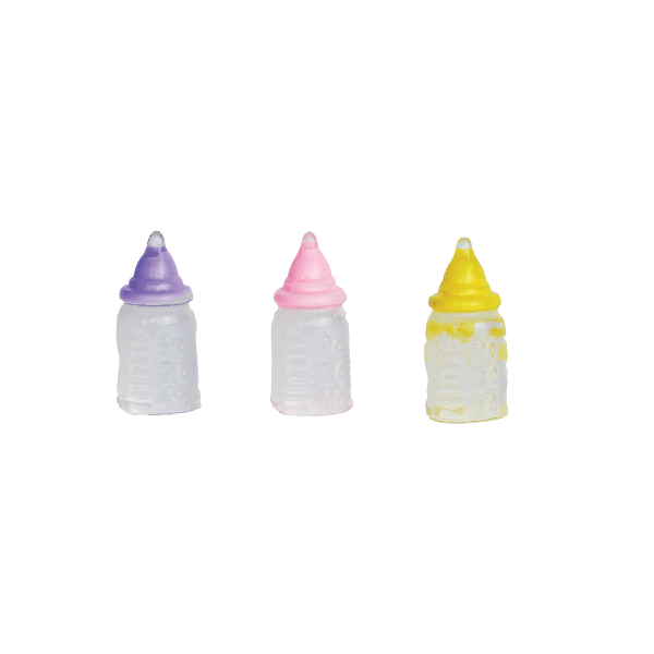 Mouse Mansion: Miniature Baby Bottles (3 pcs) - Tales for Tadpoles