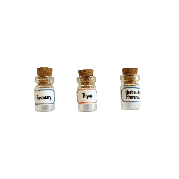 Mouse Mansion: Miniature Jars (3 pcs) - Tales for Tadpoles