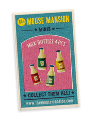 Mouse Mansion: Miniature Milk Bottles - Tales for Tadpoles