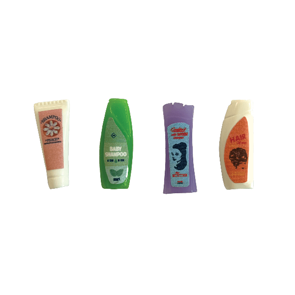 Mouse Mansion: Miniature Shampoo Bottles (4 pcs) - Tales for Tadpoles