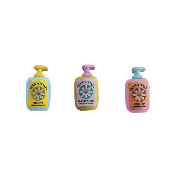 Mouse Mansion: Miniature Soap Bottles (3 pcs) - Tales for Tadpoles