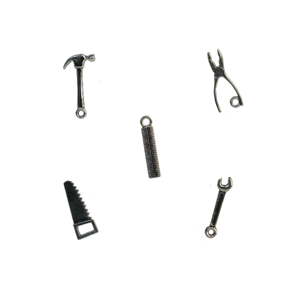 Mouse Mansion: Miniature Tool Set (5 pcs) - Tales for Tadpoles