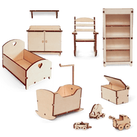 Mouse Mansion: Nursery Furniture Kit - Tales for Tadpoles