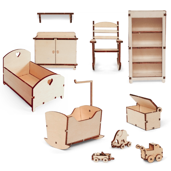 Mouse Mansion: Nursery Furniture Kit - Tales for Tadpoles