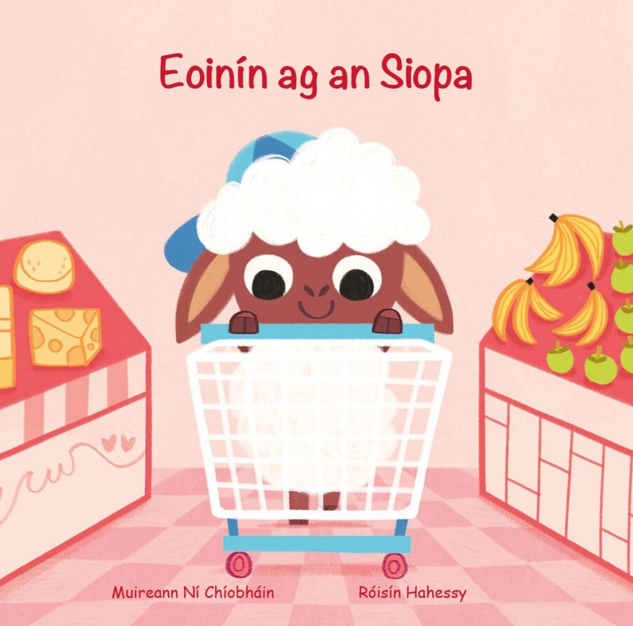 Muireann Ni Chiobhain: Eoinin ag an Siopa, illustrated by Roisin Hahessy - Tales for Tadpoles