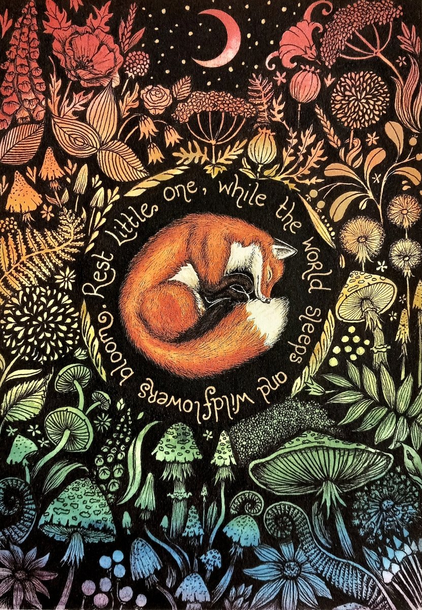 Print: Jenni Kilgallon - Rest Little One (A4 unmounted) - Tales for Tadpoles