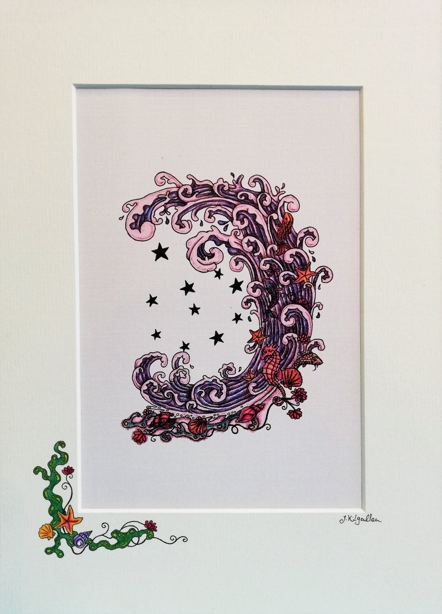 Print: Jenni Kilgallon - Waves and Wonders - Tales for Tadpoles