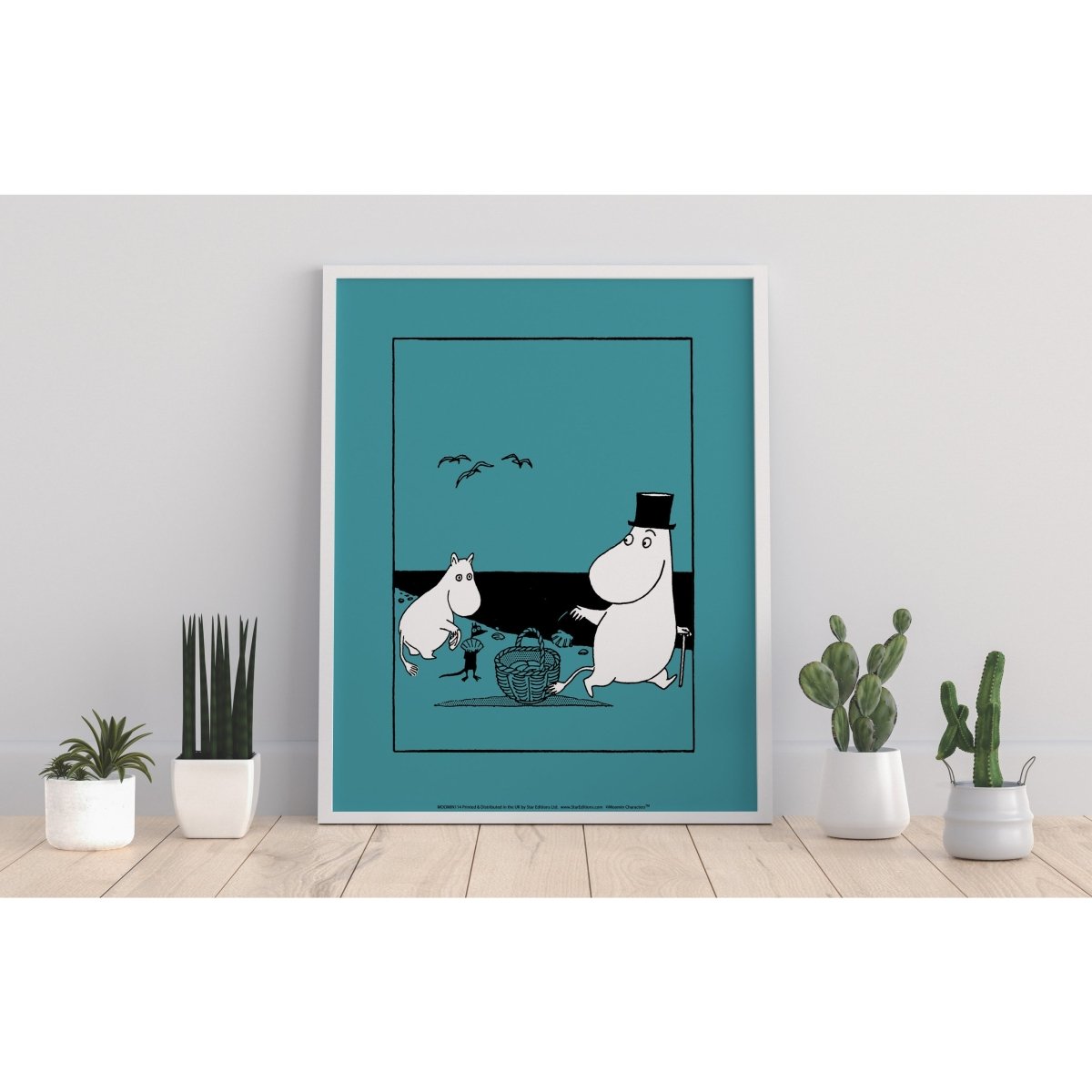 Print: Moomins - Moominpappa Beach - Tales for Tadpoles