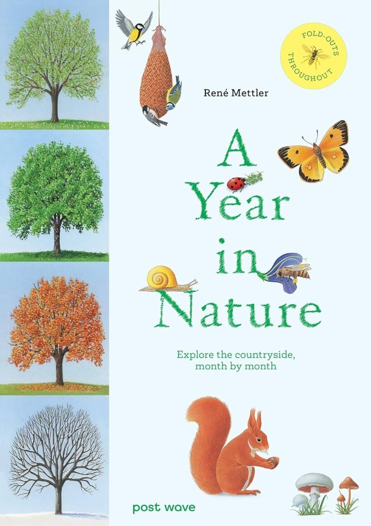 René Mettler: A Year in Nature: Explore the countryside, month by month - Tales for Tadpoles