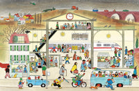 Rotraut Susanne Berner: All Around Bustletown - Winter - Tales for Tadpoles
