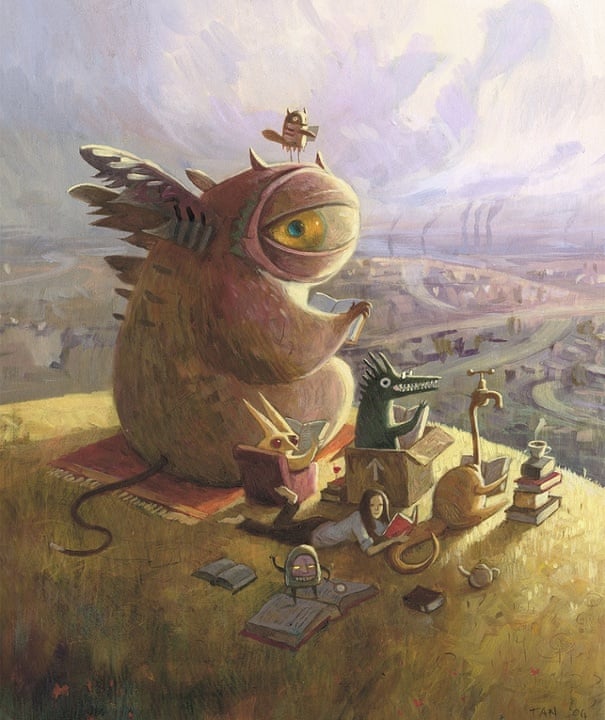 Shaun Tan: Creature - Paintings, Drawings, and Reflections - Tales for Tadpoles